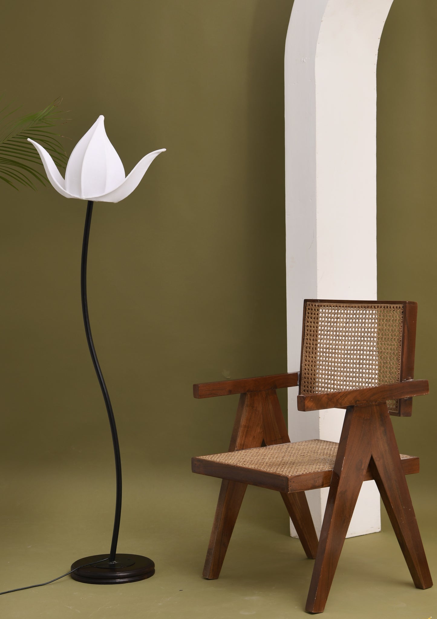 FRENCH LOTUS FLOOR LAMP